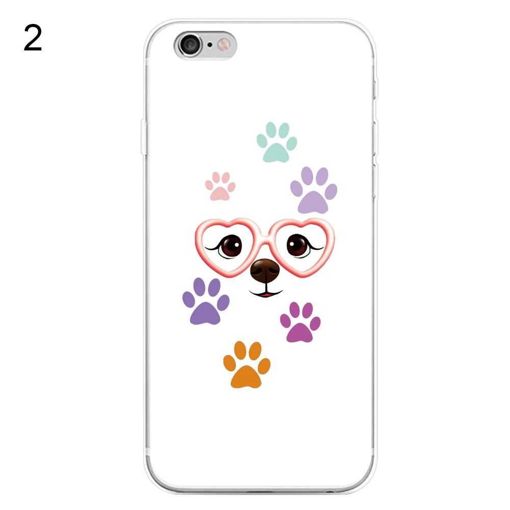 Милые Пёс из мультфильма Paw печати телефон чехол для iPhone 6 плюс 7 | Мобильные