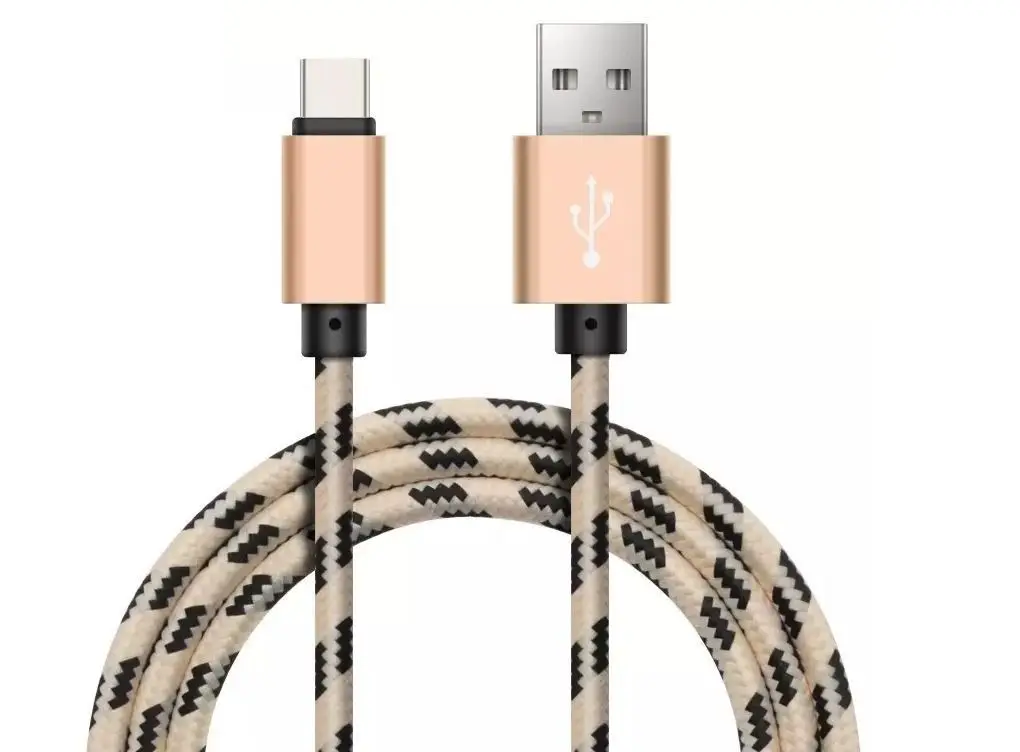 Золотой Кабель Usb, usb type C для быстрой зарядки, кабель Usb C type-c для передачи данных, зарядное устройство для телефона samsung S9 S8 Note 9 8 Pocophone F1 Xiaomi Mi 8 - Цвет: Золотой