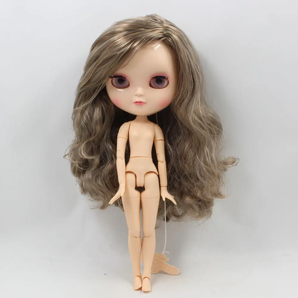 Blyth кукла ледяная licca тело 22409016 мода смешанные цвета вьющиеся волосы без челки