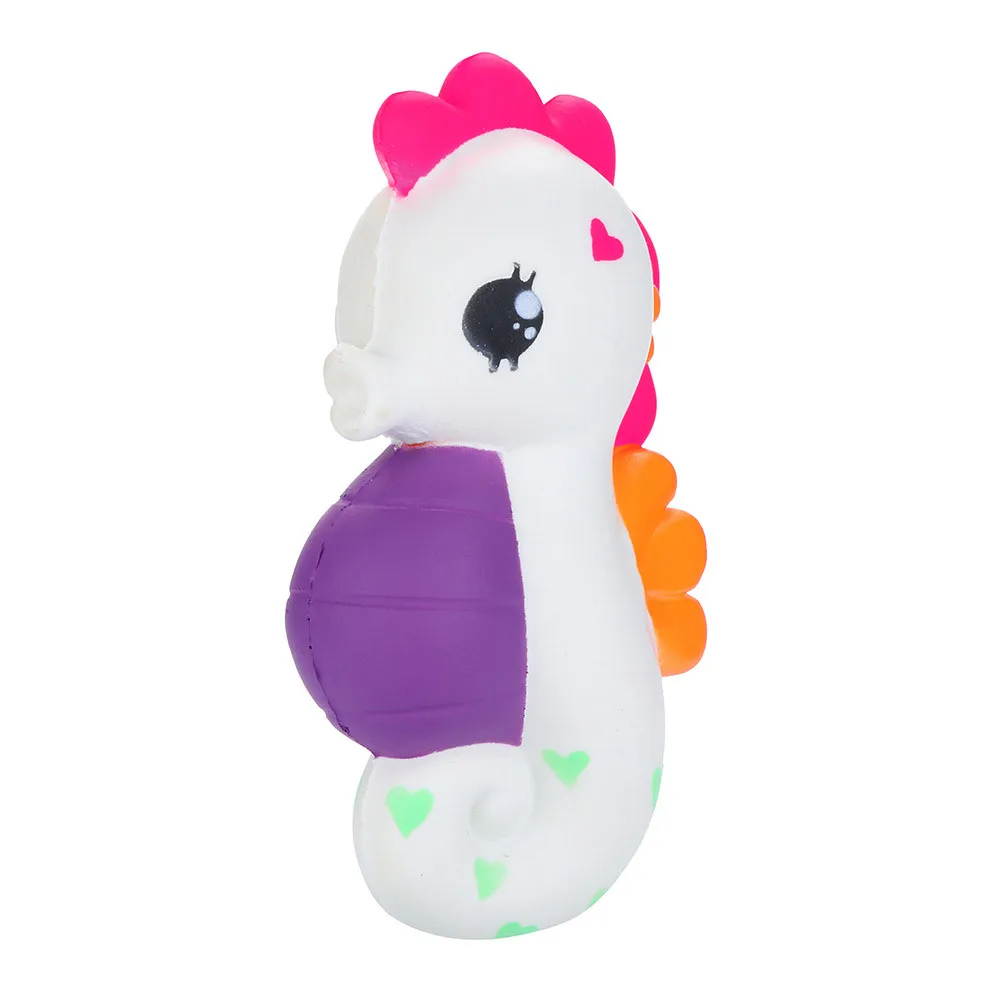 Squishy Slow Rising Squeeze Kid Toy Soft Adorable Seahorse Cream Scented Stress Relief Toys | Игрушки и хобби