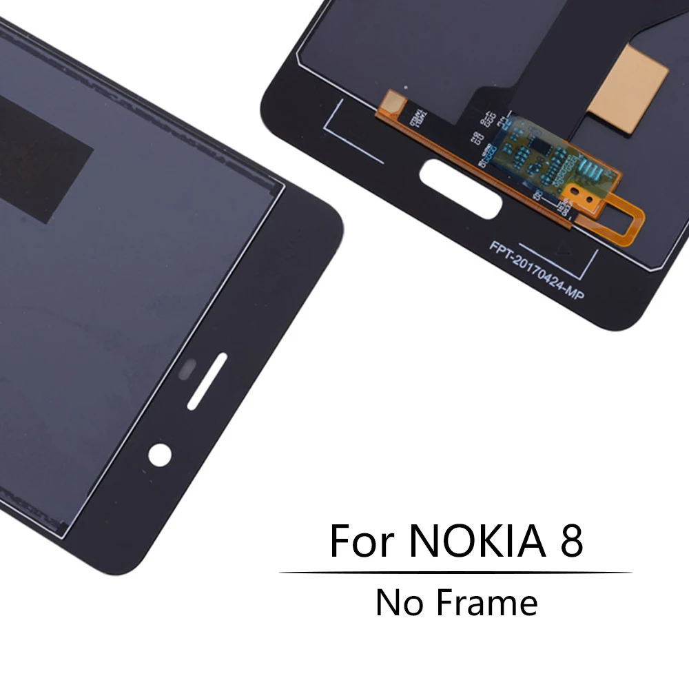 Оригинальный 5 3 &quotДисплей для NOKIA 8 ЖК дисплей Дисплей Сенсорный экран планшета