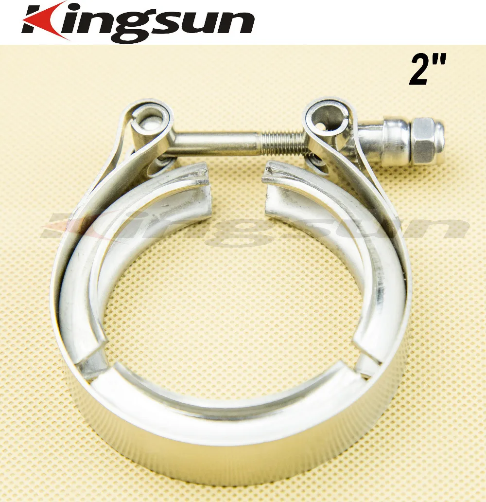 Kingsun 2 ''sus 304 V образный зажим из нержавеющей стали с мужской и женской