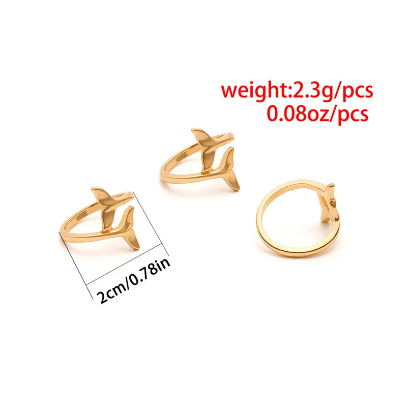 Free Shipping 1pc Creative Fish Tail Rings for Women Mermaid Dolphin Knuckle Ring Gift Jewelry | Украшения и аксессуары