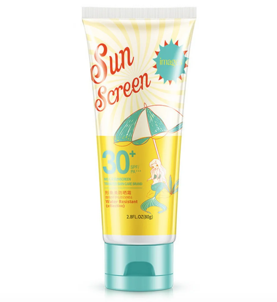 Изображения солнцезащитный крем для лица SPF30 + изоляция УФ с защитой от солнечных