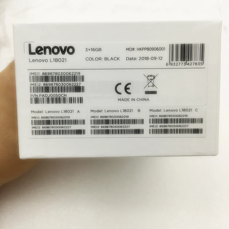 Глобальная версия lenovo A5 L18021 3g 16G смартфон 4000mAh 4G FDD-LTE Android 8,1 камера 13,0 МП четырехъядерный MT6739 Face-ID OTA