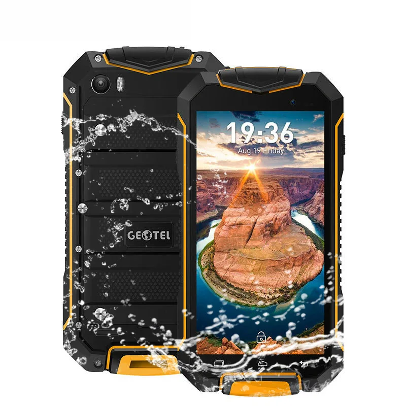 Оригинальный geotel A1 IP67 Водонепроницаемый противоударный 4.5 &quotСмартфон Android 7.0