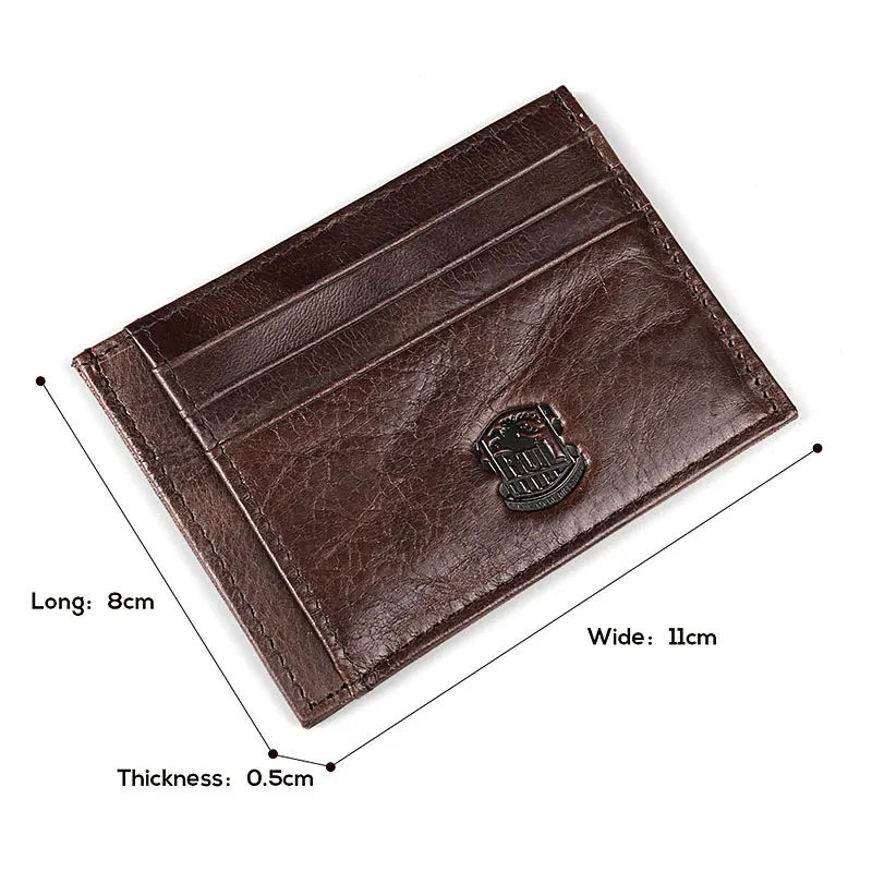 Ruil Лидер продаж Модный высококачественный мужской кошелек из натуральной кожи