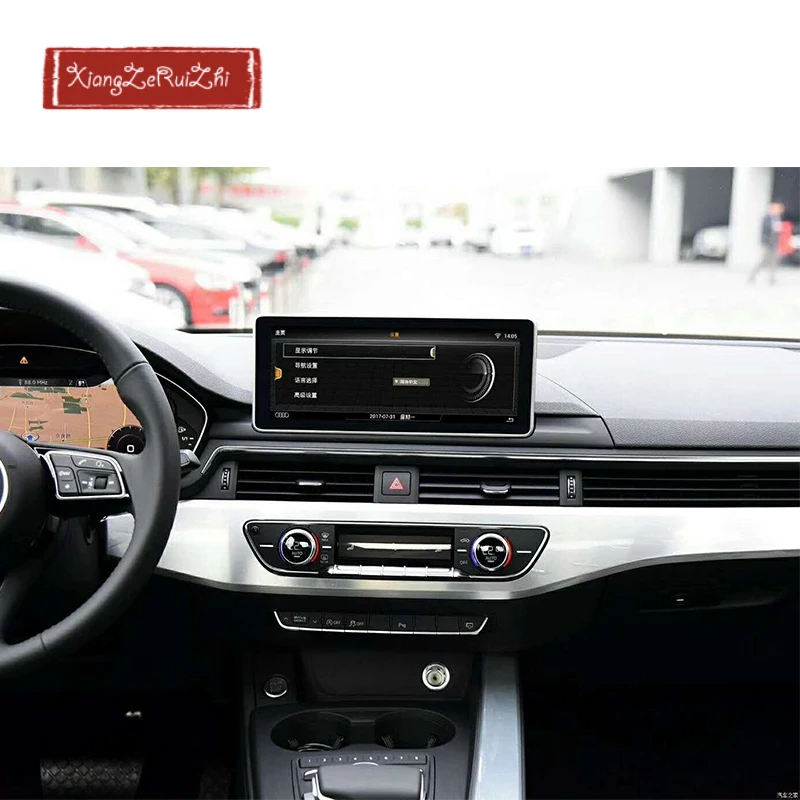10 25 дюймовый android-автомобиля gps dvd Автомагнитола для AUDI A4L (2017-2018) с радио/видео/USB/WI-FI