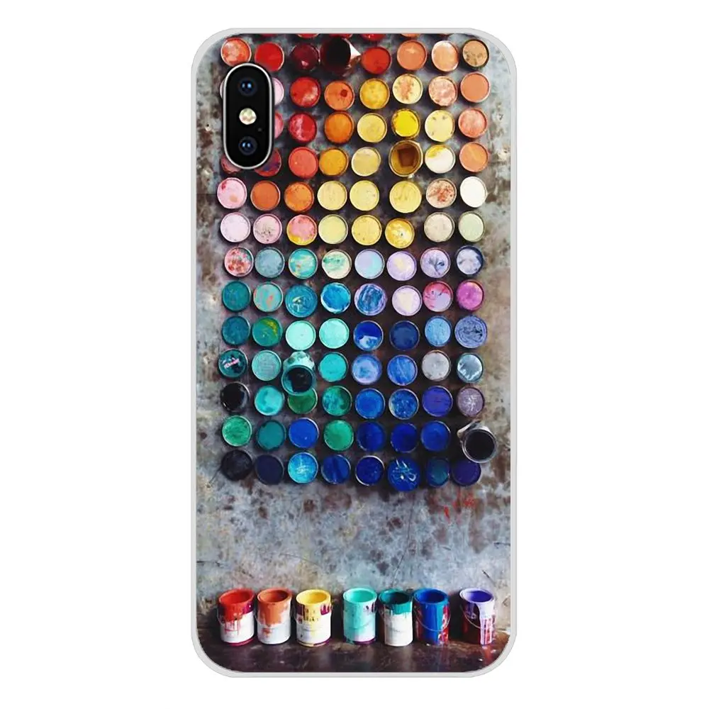 Для Samsung Galaxy S4 S5 MINI S6 S7 edge S8 S9 S10 Plus Note 3 4 5 8 9 цветная коробка для макияжа аксессуары