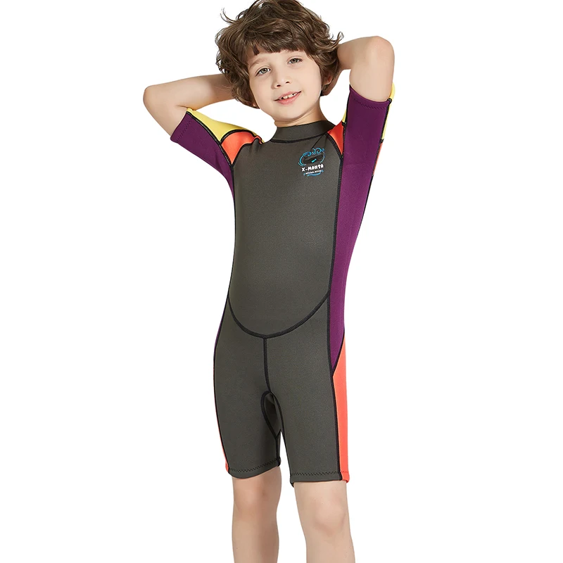 2019 детская для мальчиков водолазный костюм дети 2 5 мм неопреновый гидрокостюм