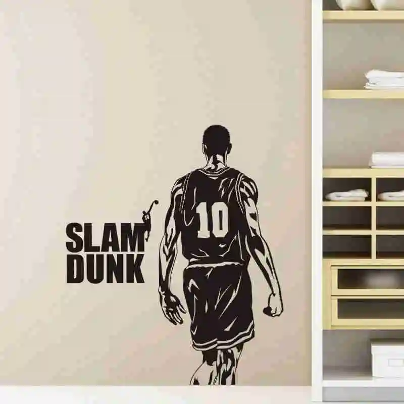 SLAM DUNK Наклейка на стену Виниловая наклейка s Декор домашнее декоративное