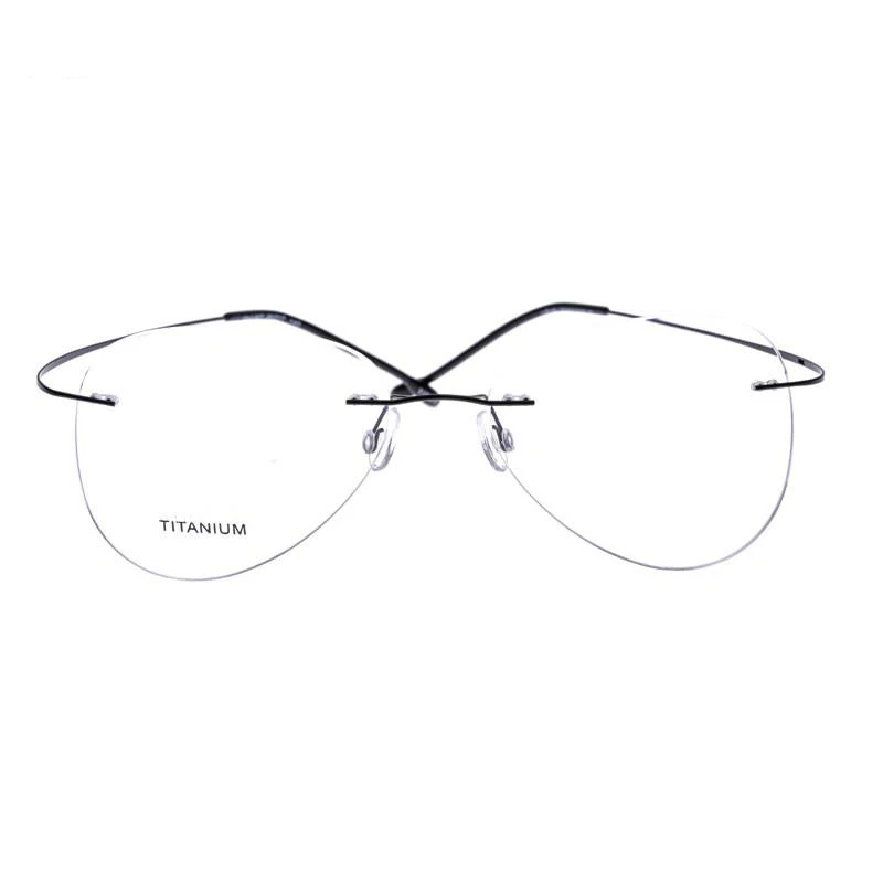 Viodream Armacao de oculos чистая титановая оправа без оправы для оптических очков