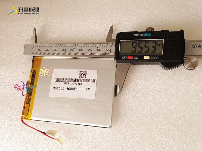 3.7 В 4000 мАч (полимер литий ионный аккумулятор) аккумулятор для планшетных пк 7