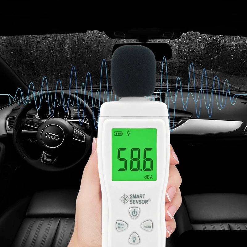 Automobile Noise Meter Vehicle decibel meter Professional hand-held sound level Sound Detection of Tester | Автомобили и