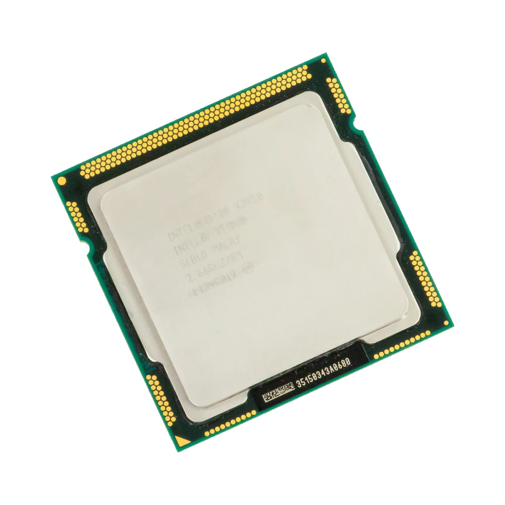 Настольный процессор Intel Xeon X3450 3450 четыре ядра 2 66 ГГц 8 Мб DMI 2.5GT/s LGA 1156 используемый