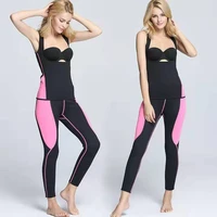 ladies body shaper training t shirt fitness breathable vest sauna shaper sport support fitness body building yoga shapers