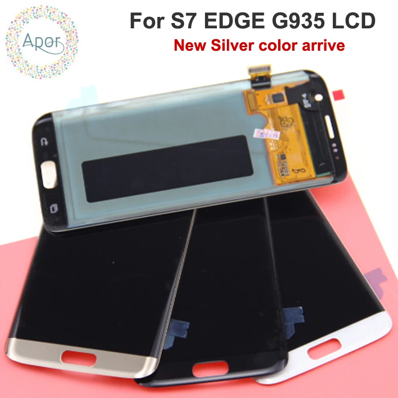 ЖК-дисплей для samsung S7 edge G935F G935A G935FD с сенсорным экраном дигитайзер 5 дюймов супер