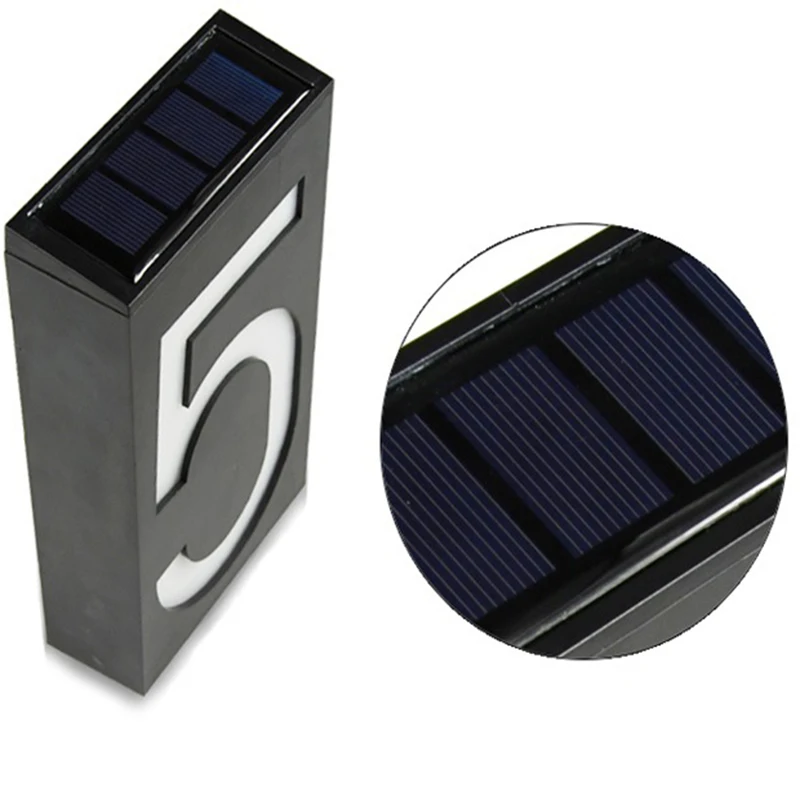 Количество солнечных батареях настенный 6 светодиодов лампа IP65