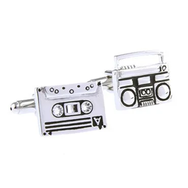 Запонка Радио 2 пары Бесплатная доставка Акция |