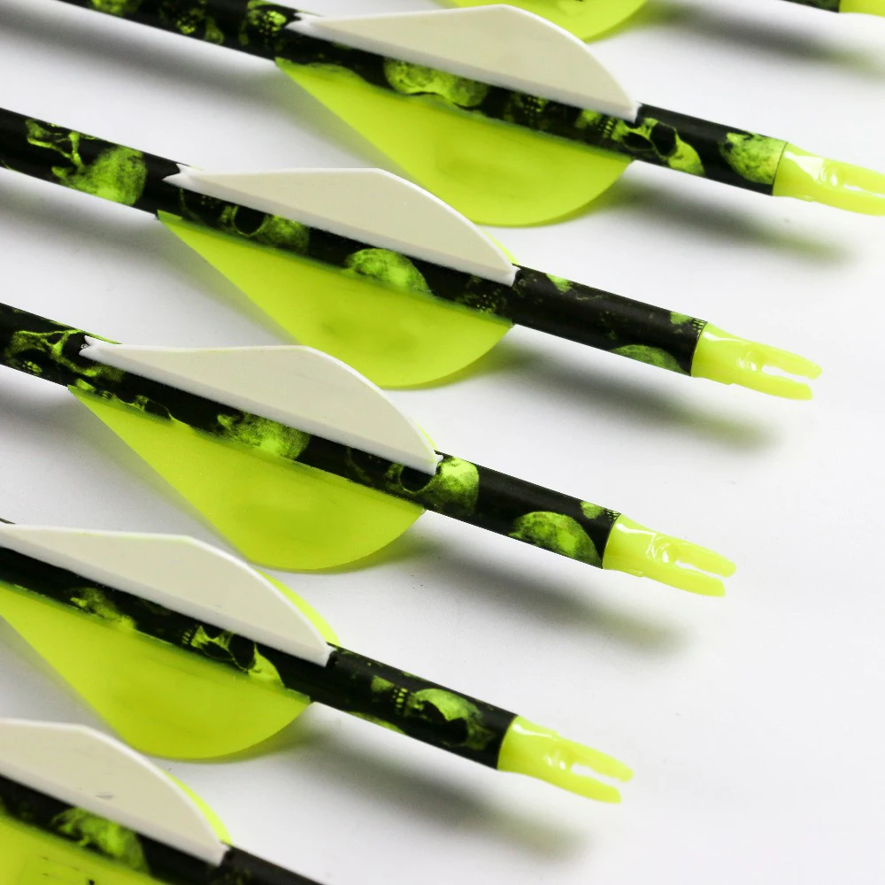 Стрелы из чистого карбона 30 дюймов 300 и 340 наружный диаметр 7 6 мм|pure carbon arrows|carbon
