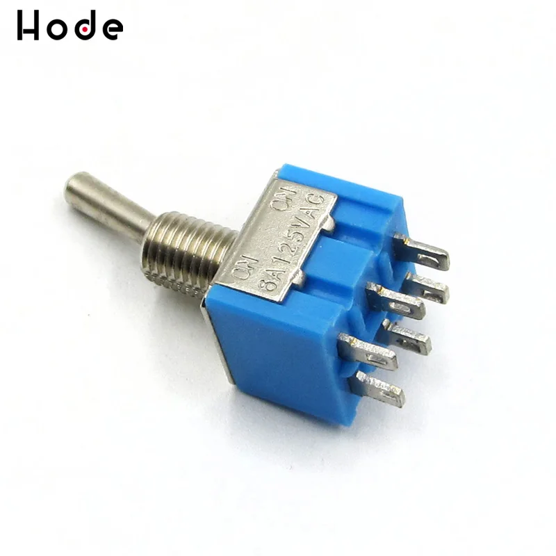 5 шт. 250V 3A 125V 6A mini 2 позиции на MTS-202 рычажный Переключатель ВКЛ/ВЫКЛ переключатель |