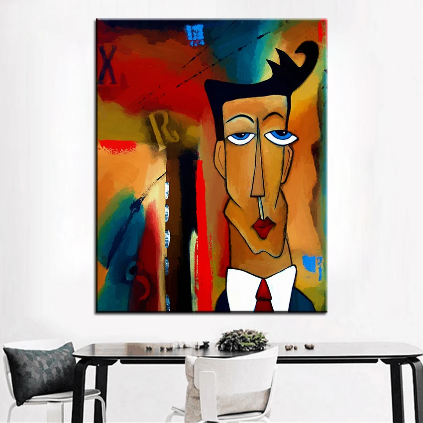 

Large size Printing Oil Painting merger Wall painting Steampunk Wall Art Picture For Living Room painting No Frame