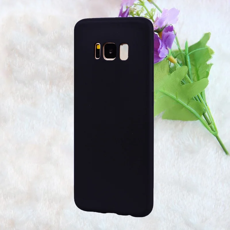 Силиконовый матовый мягкий чехол из ТПУ для телефона Galaxy S8 S9 Plus Samsung J3 J5 J7 A3 A5 A7 2017 S6