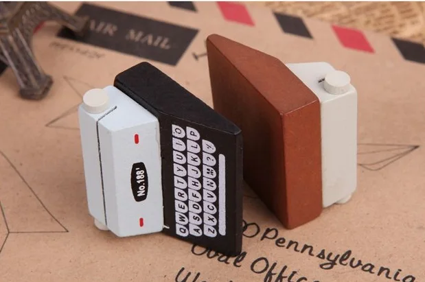1 шт. 2 цвета винтажная деревянная машинка для письма в стиле ZAKKA|holder for|holder cardholder wood