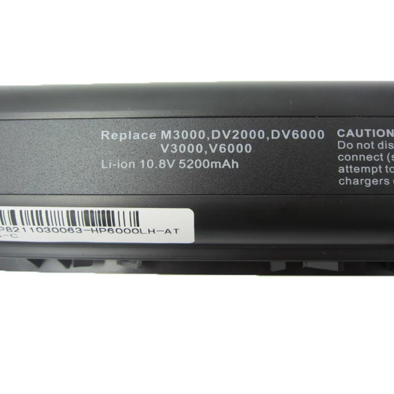 Аккумулятор HSW для ноутбука HP Pavilion DV2000 DV2700 DV6000 DV6700 DV6000Z DV6100 DV6300 DV6200 DV6400 DV6500 DV6600 |