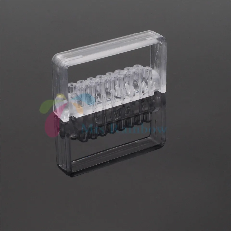 

1Pc Dentist Plastic Bur holder Transparent 16 Holes For FG 1.6 Burs