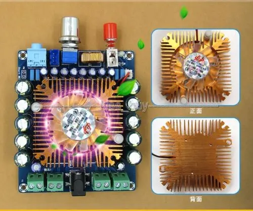 12 В постоянного тока TDA7850 4 канала 50 Вт * hi-fi стерео аудио усилитель мощности плата
