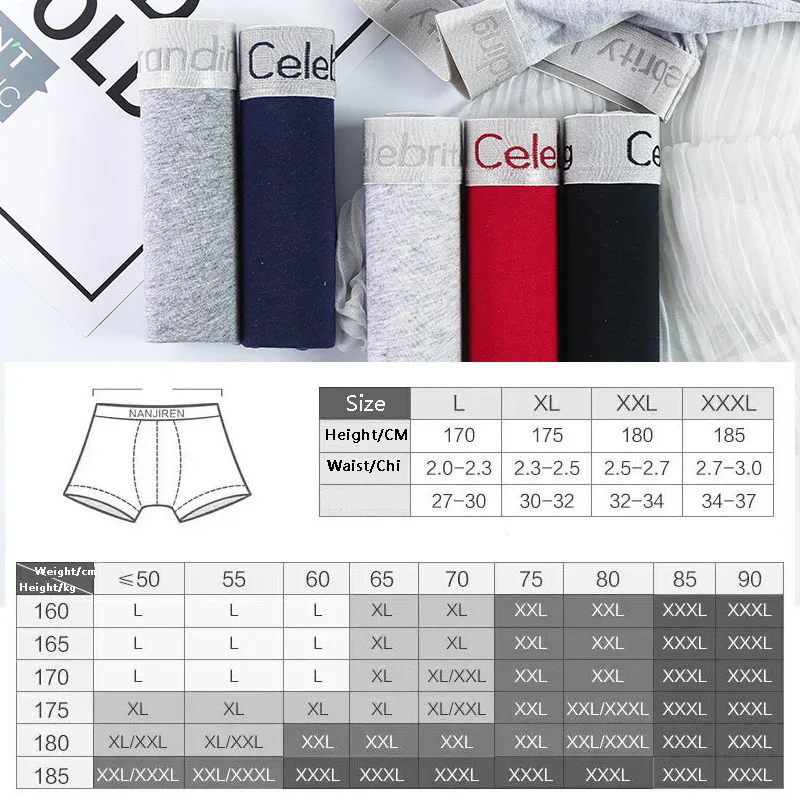 Трусы боксеры мужское нижнее белье мягкие из хлопка мужские однотонные