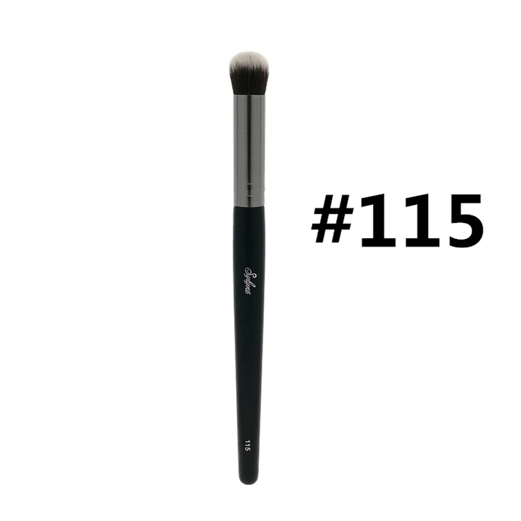 1pc 115 Sylyne#115 кисть для тонального крема в форме лица Высококачественная Кисть для макияжа лица Профессиональные кисти для макияжа - Handle Color: 1pc 115