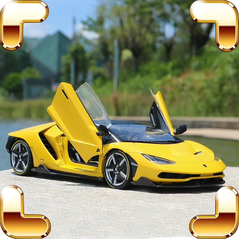 Новогодний подарок LP770 обновленная посылка 1:18 металлическая модель автомобиля