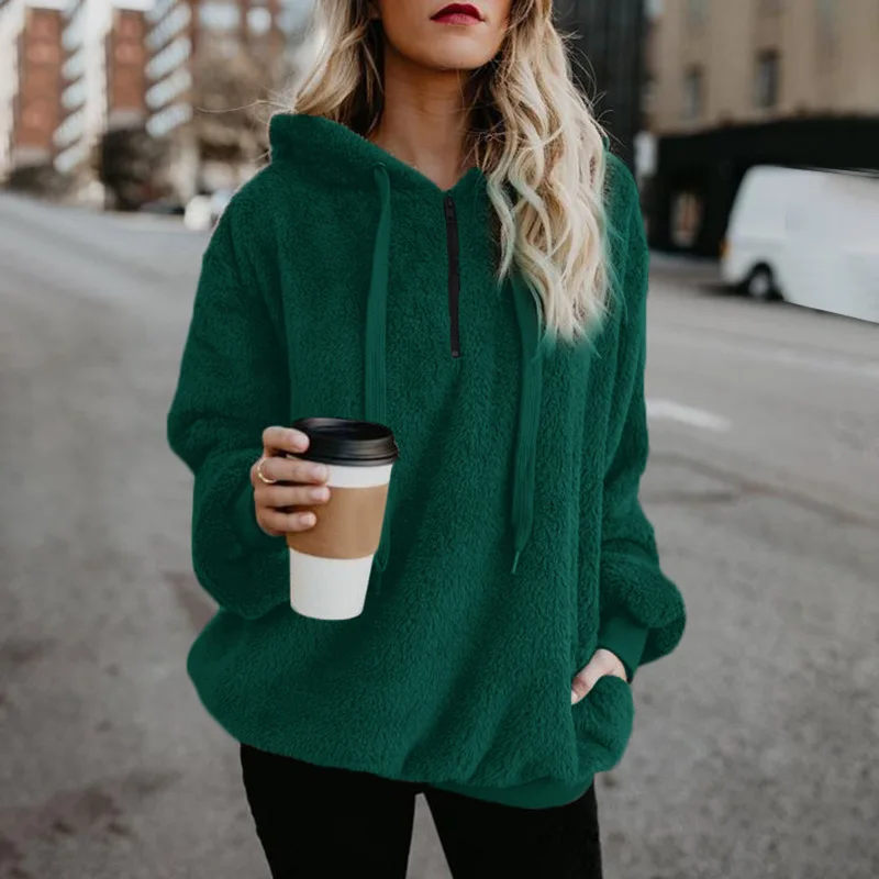 

7XL Plus Size Mohair Hoodies Sweatshirt Women Casual Loose Hoodies Pullover With Pocket Autumn Nice Faux Mohair Warm Tops Femme