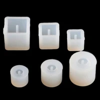 36pcs silicone round square beads diy molds jewelry making resin crafts handmade decoration jewelry accessories