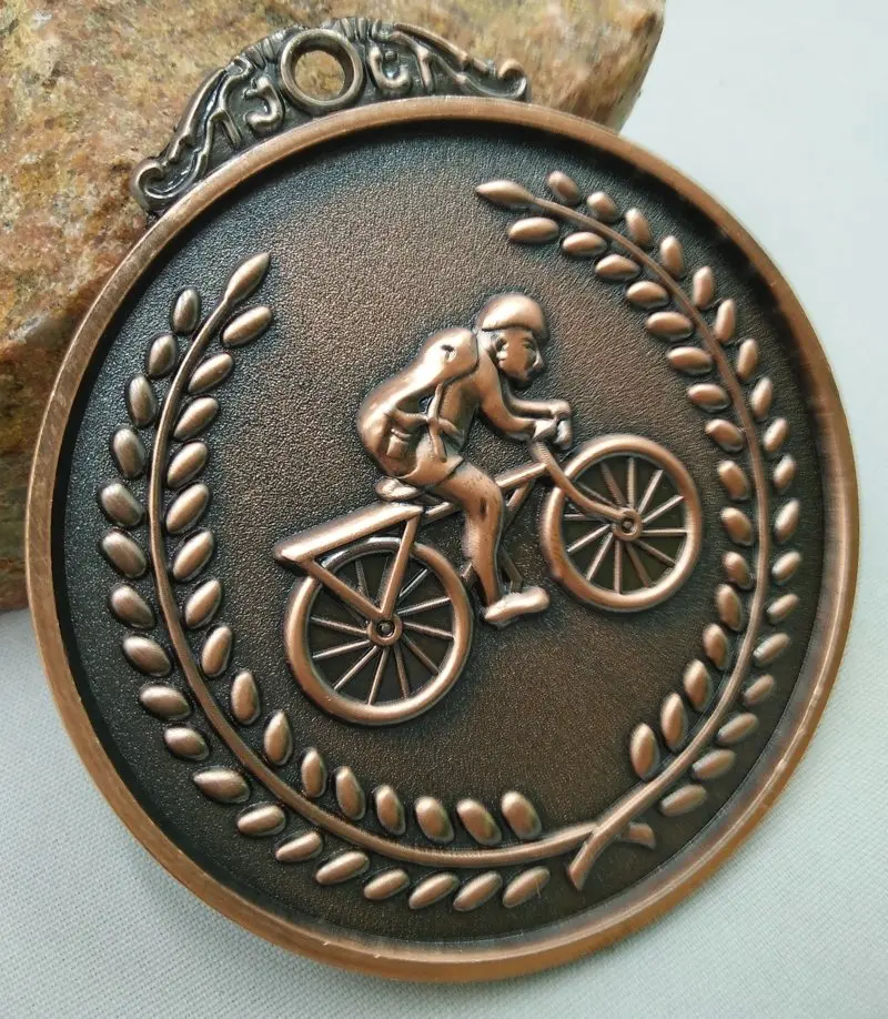 

Cycling Medal Gift Coin Imperial Crown Craft Are Best In World Souvenirs Metal Communication Ability/self-confidence Developing