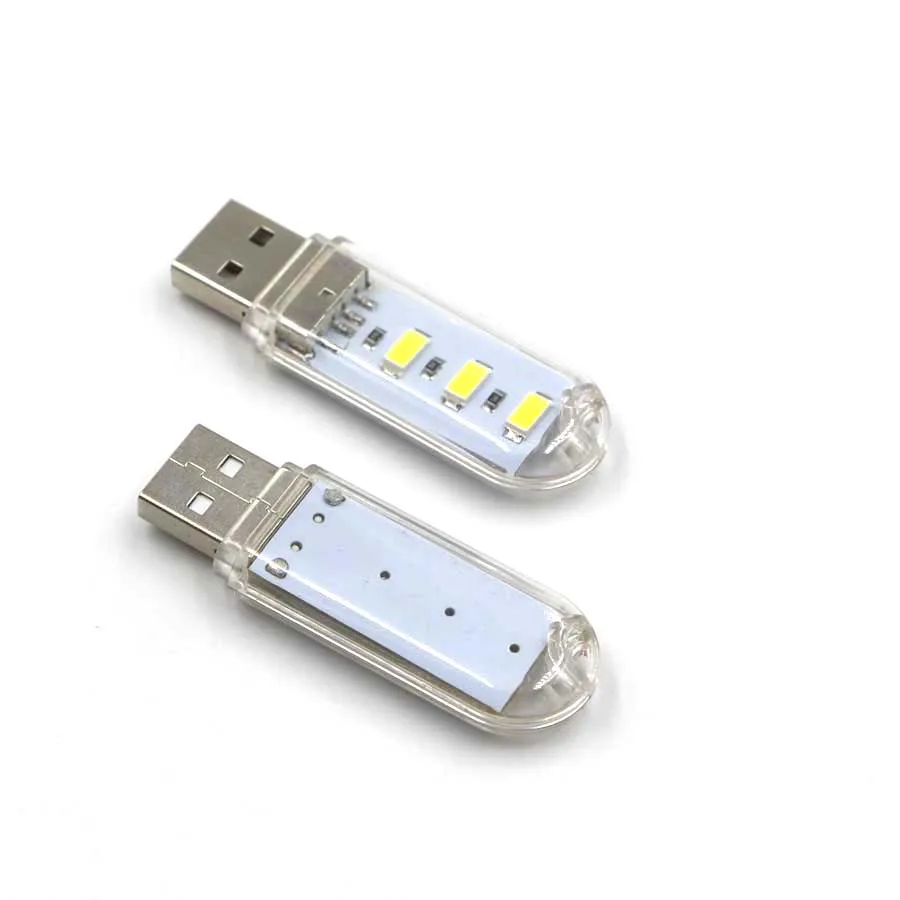 1 шт. портативный мини USB Компьютерный свет гаджет светодиодный ночник для чтения