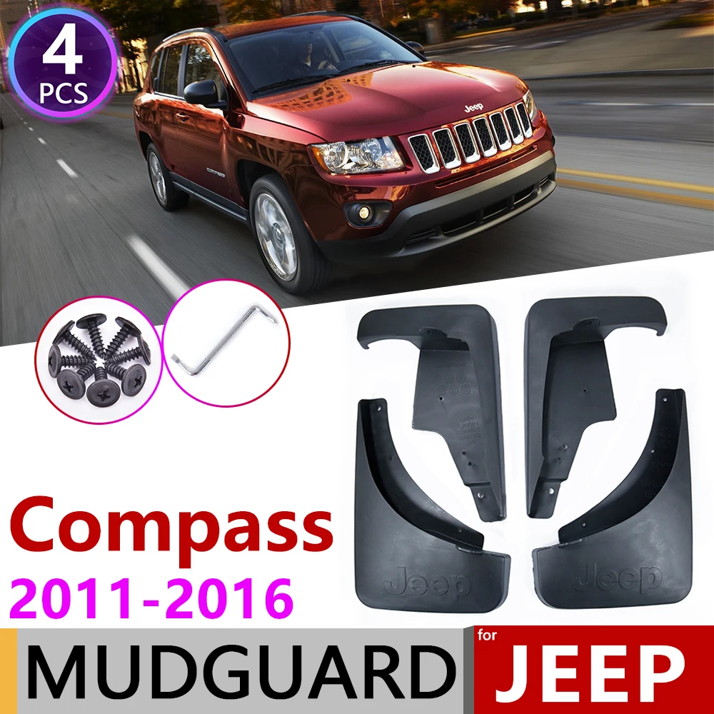 Для JEEP Compass 2011 ~ 2016 MK1 Facelift MK49 крыло для автомобиля брызговик щиток аксессуары 2012 2013