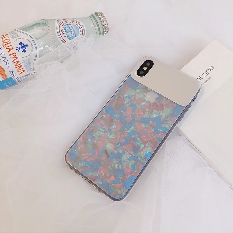 Модный зеркальный чехол GlamPhoneCase для iPhone XS Max XR X мягкий 7/8 /6/6S Plus | Мобильные