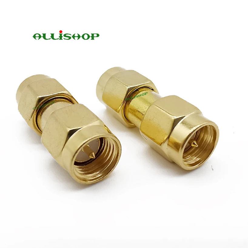ALLiSHOP 2X SMA штекер + гнездо RF разъем адаптера коаксиальные разъемы|Соединители| |