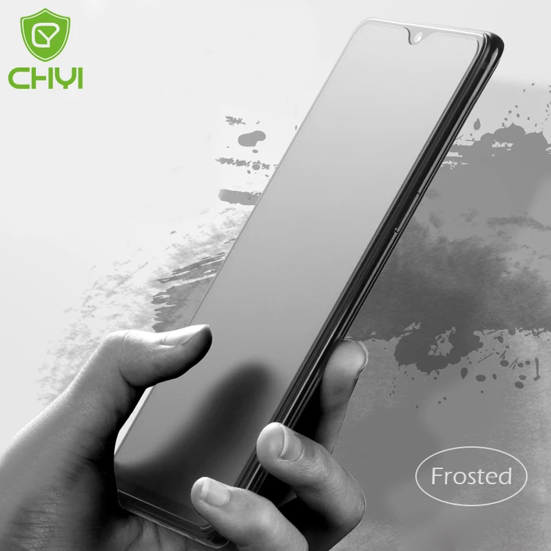CHYI матовая Стекло для OPPO R17 Экран протектор матовый с олеофобным покрытием
