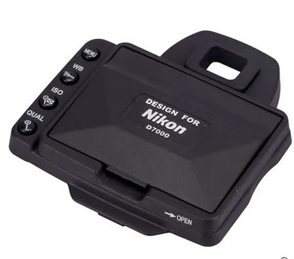 Защитная крышка для ЖК-экрана камеры и солнцезащитный козырек Nikon D7000 раздельного