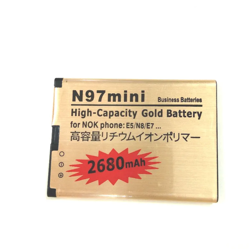 

Westrock N97 mini N97mini2680mAh Аккумулятор для NOKIA N97mini N8 E5 E7 702T T7-00 T7 N5 808 сотовый телефон