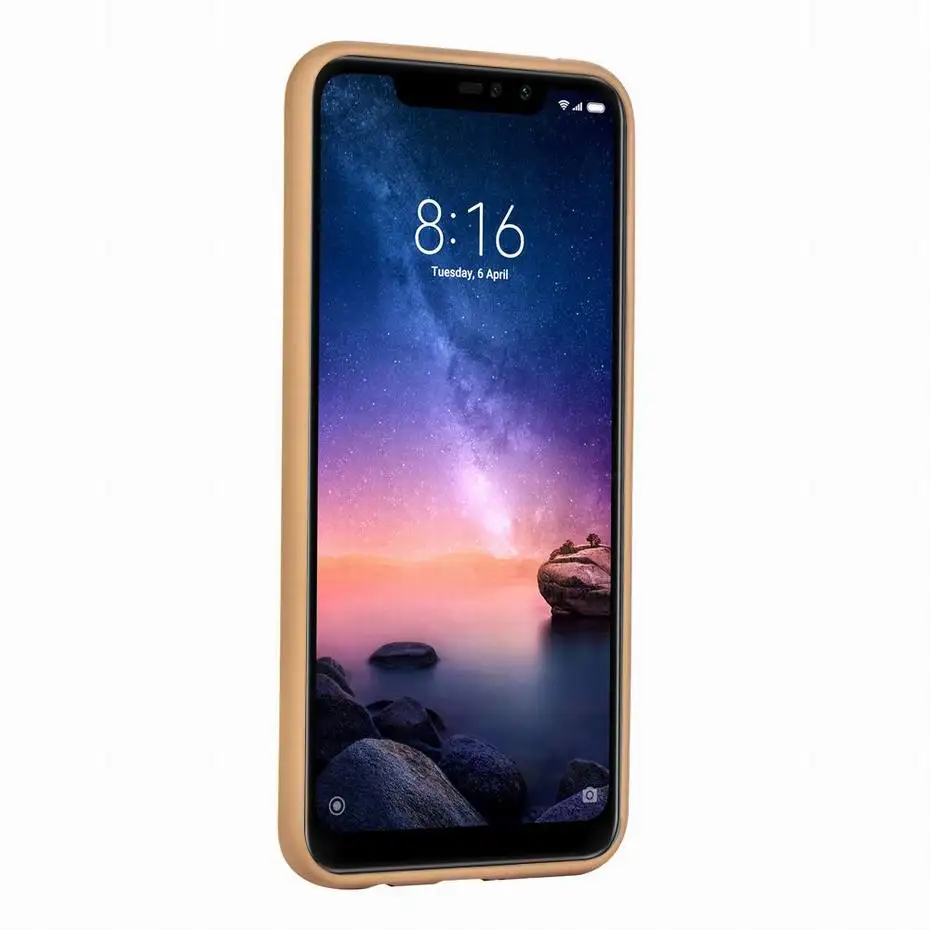 Чехол для телефона Xiaomi Redmi Note 6 Pro бумажник из искусственной кожи с держателем карт