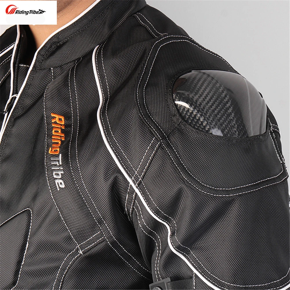 Мужские мотоциклетные защитные куртки Moto из углеродного волокна для улицы и