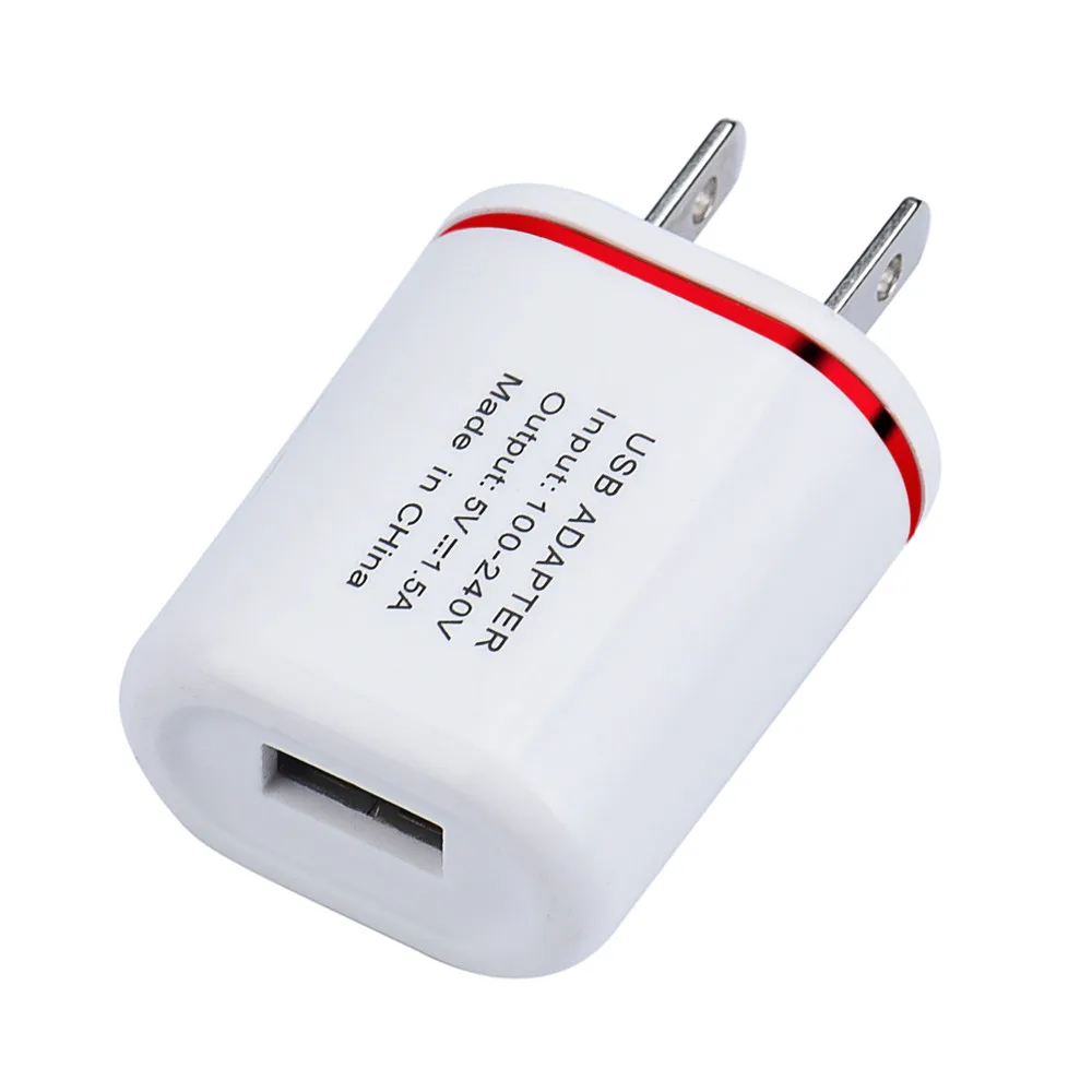 Настенный USB 5 В в/1.5A зарядное устройство США штекер Зарядка для iPhone для samsung для LG телефон дропшиппинг YE12.27