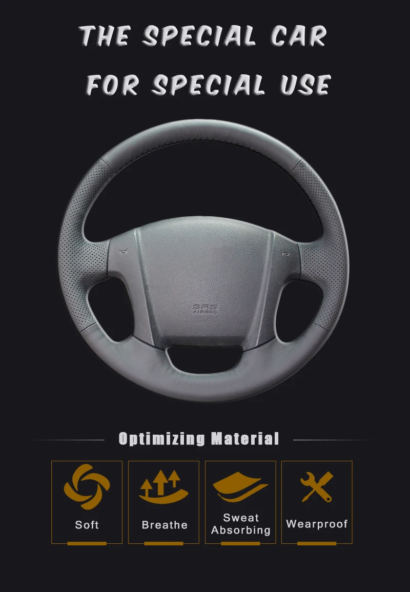 Автомобильная Оплетка на руль для Kia Sportage 2 2005-2010 2009 Sportage Авто Чехлы для автомобиля-Стайлинг Аксессуары для интерьера