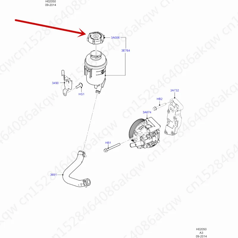 Чехол для автомобильного гидроусилителя чехол подходит 2007Fo rd cu sM on deo2015 рулевого