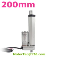 200mm stroke 1600n 160kg load capacity high speed 12v 24v dc electric linear actuatoractuator linear